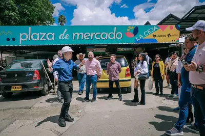 Plaza de Mercado de La Ceja sigue siendo el referente de infraestructura para Alcaldes del Pa&iacute;s