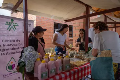 Con la participaci&oacute;n de 1.600 personas, La Ceja realiz&oacute;, la Feria Agroindustrial 2023
